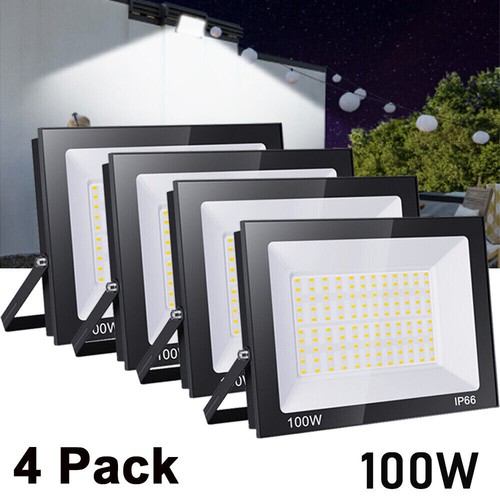4pcs 100w led flood - 2-4pcs,